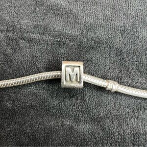 RETIRED Pandora Letter “M” Charm